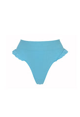 Ocean Blue Seamless Thong