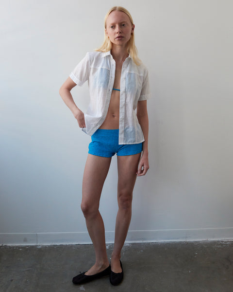 Cyan Bikini Shortie