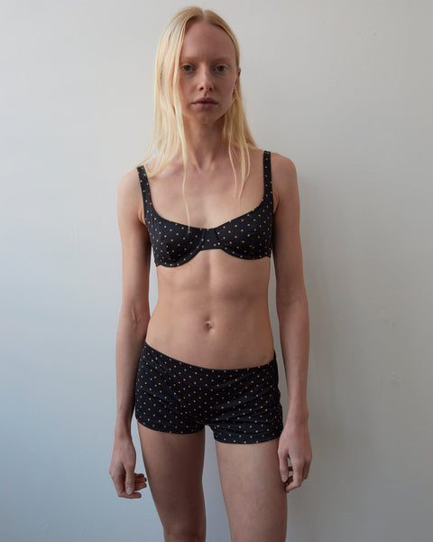Celine Polka Swim Shortie