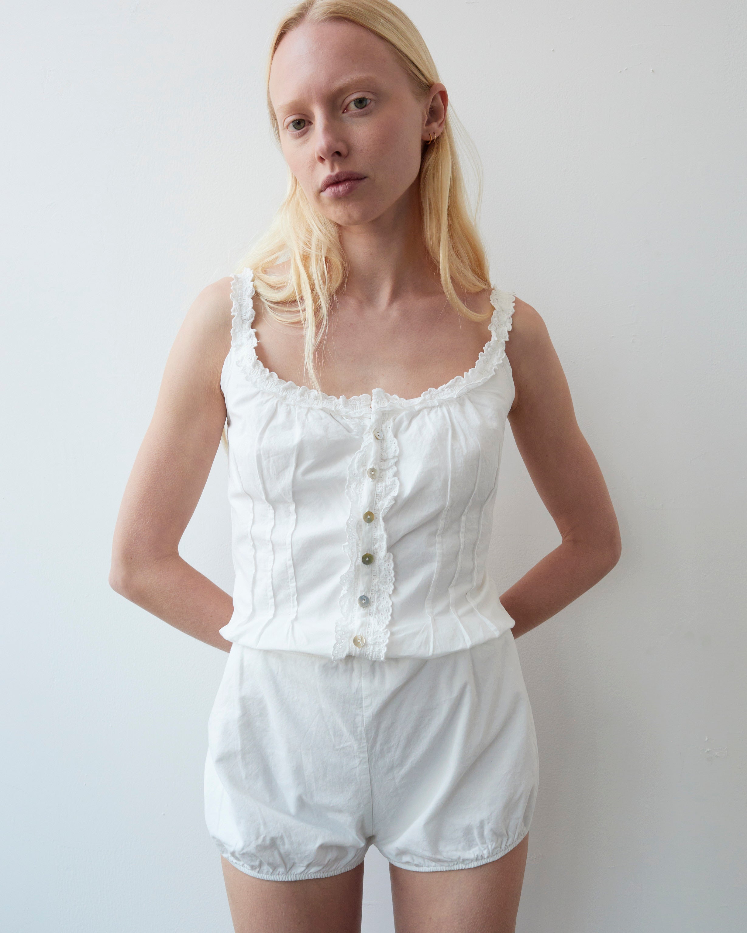 Broderie Romper