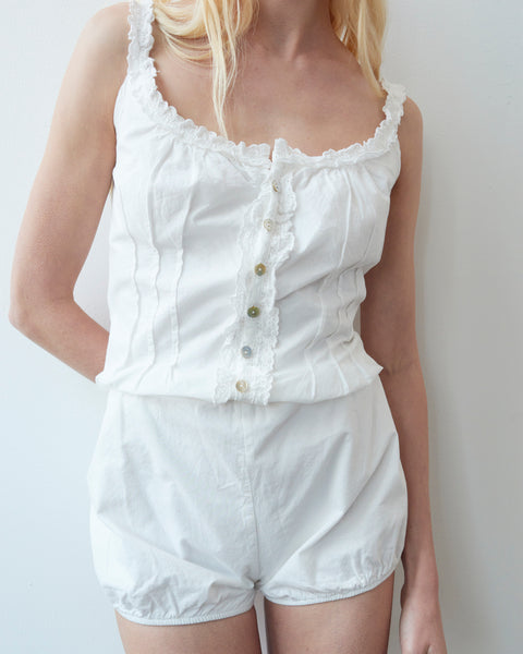 Broderie Romper