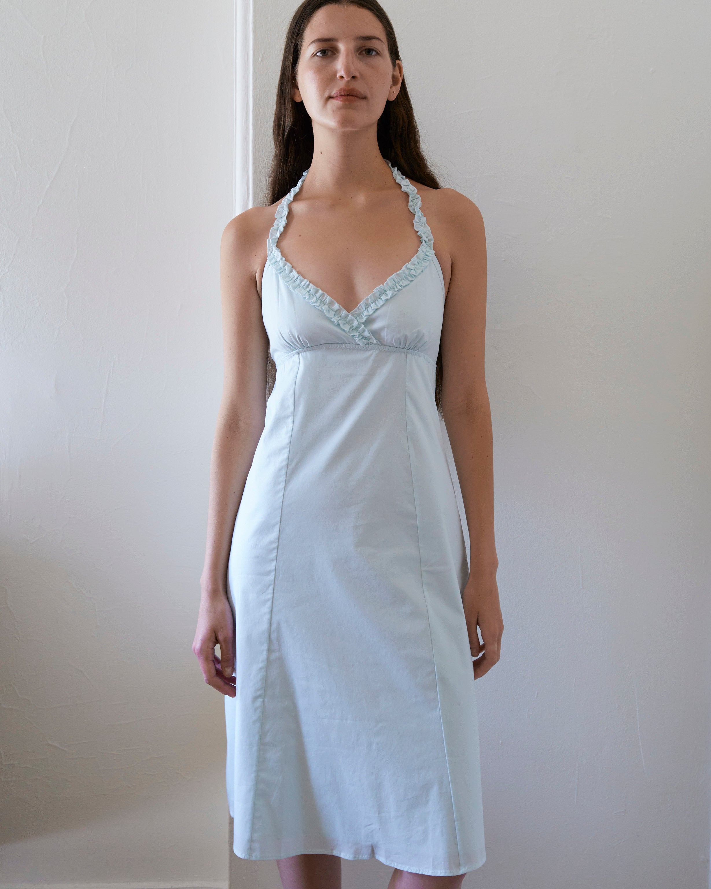 Sky Halter Dress