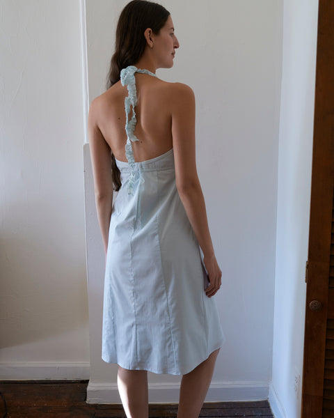 Sky Halter Dress