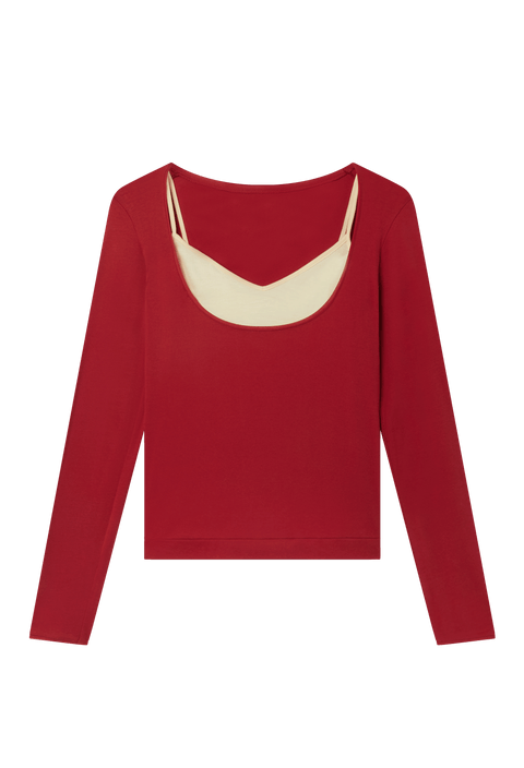 Scoop Detached Layer Top