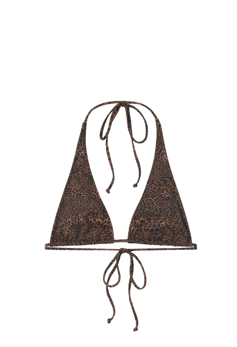 Leopard Shania Bikini Top