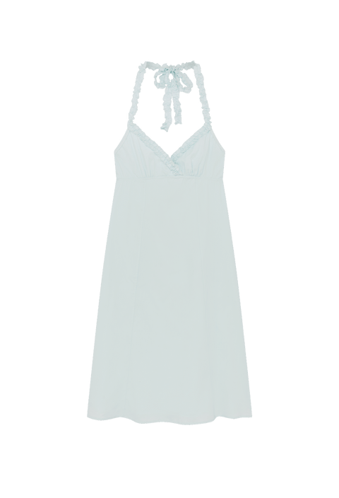 Sky Halter Dress