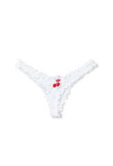 Snow Cherry Thong