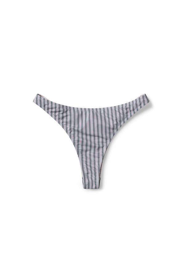 Pinstripe Bikini Bottom