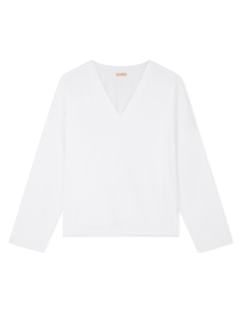 Deep V Long Sleeve