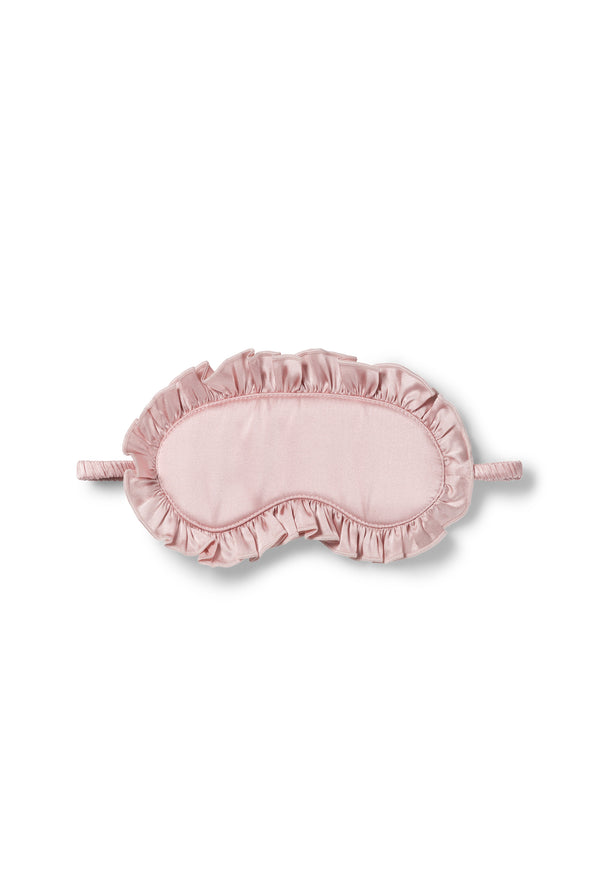 Blush Ruffle Eye Mask