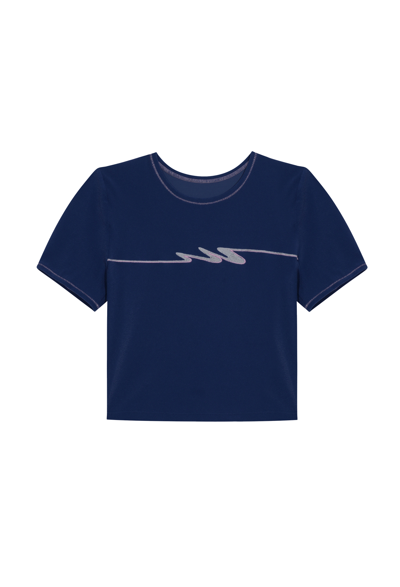 The Capri Crush Top in Blue