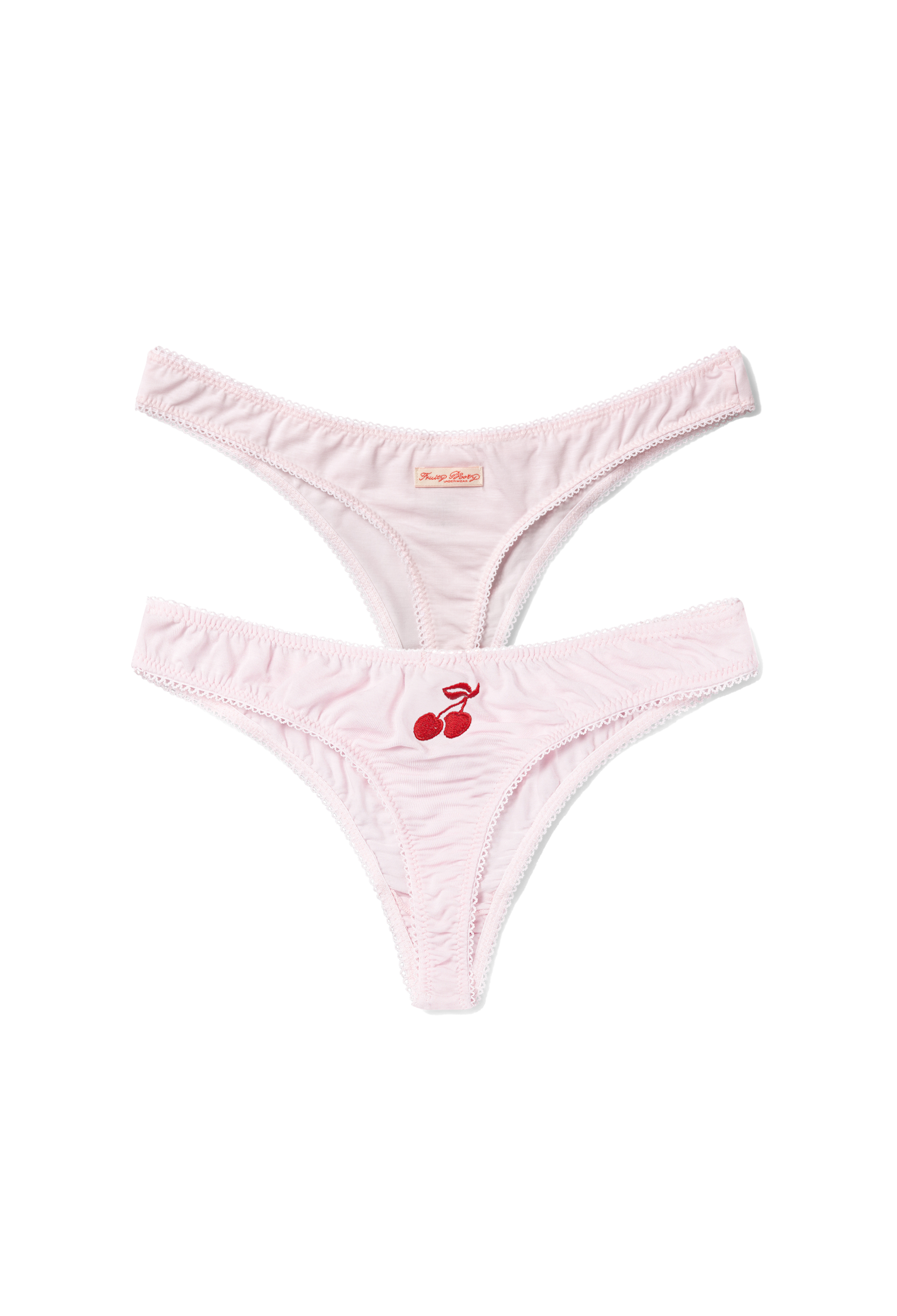 Blush Commando Thong Duo