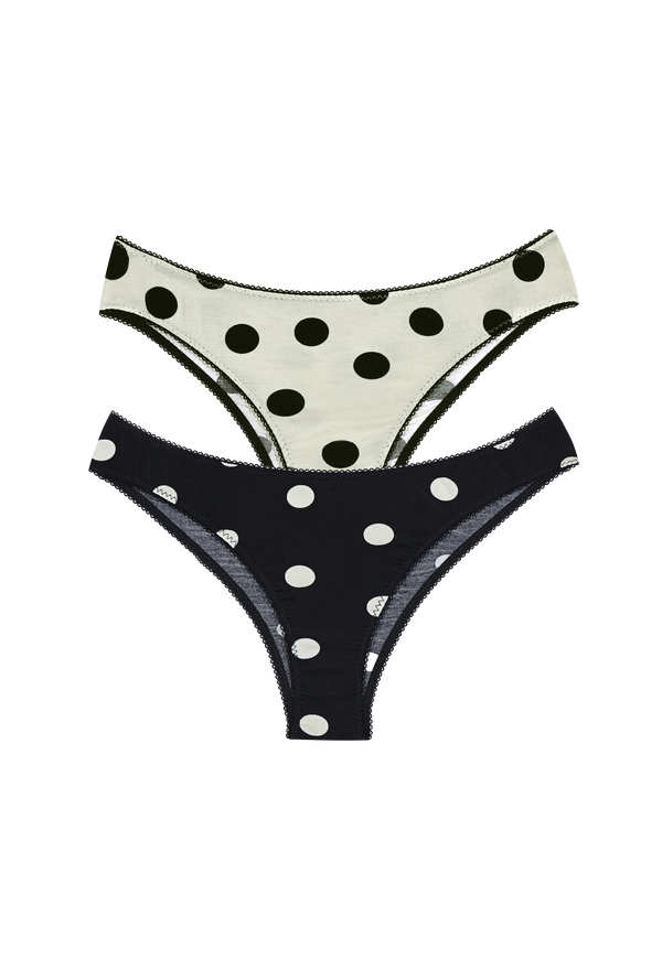 Polka Dot Brief Duo